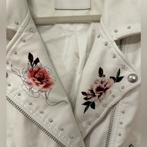 NWOT BlankNYC Vegan Leather Studded Jacket - Picture 5 of 8